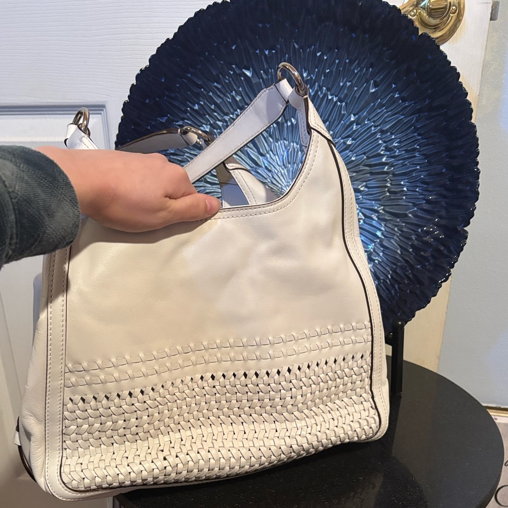 Coach & Brahmin- RESERVED MINUS BROWN CROSSBODY - Picture 7 of 9